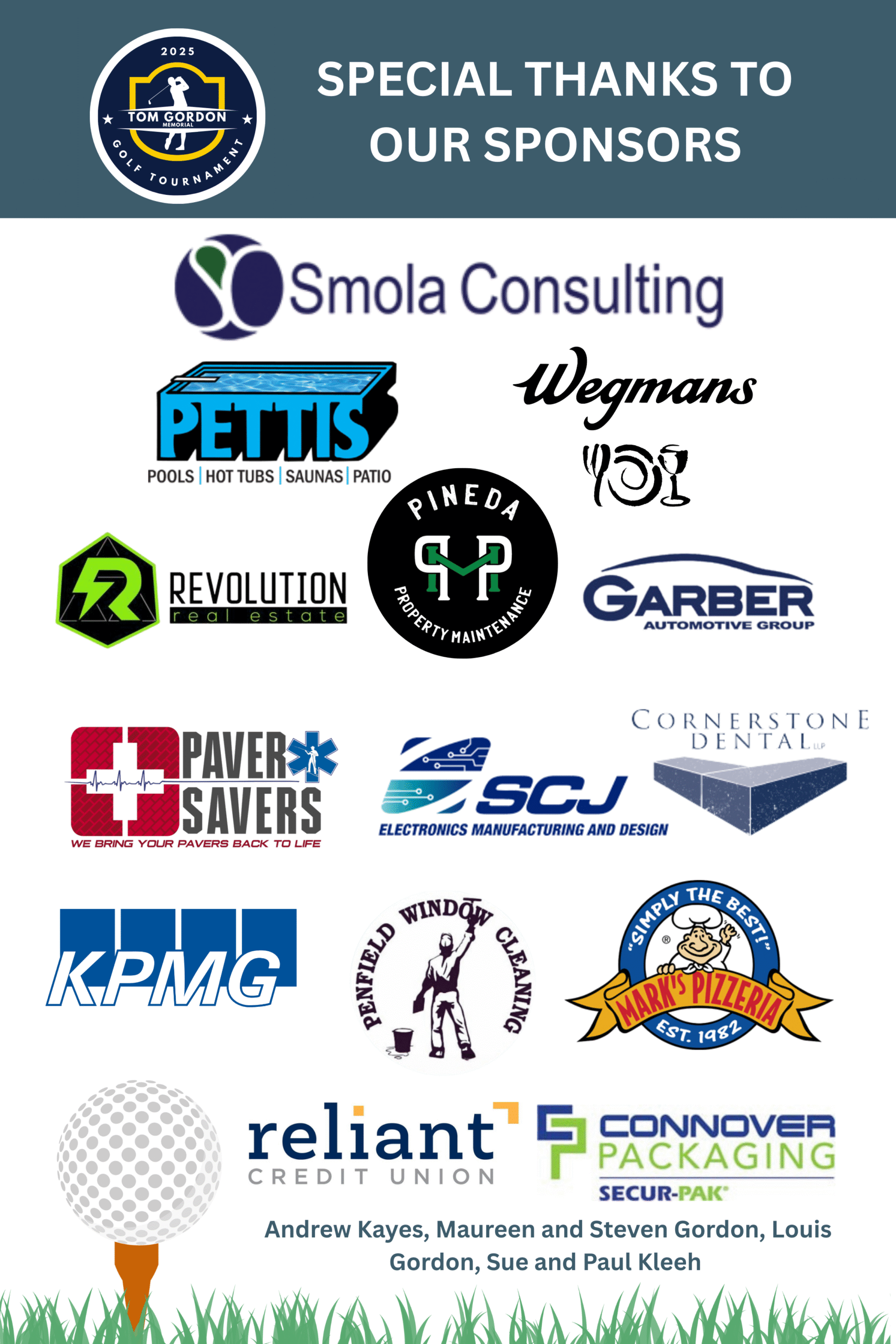 Sponsorship Sign